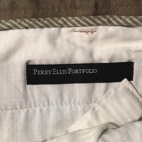 Perry Ellis Portfolio Dress Slacks Pants 36 X 30 - Picture 3 of 5